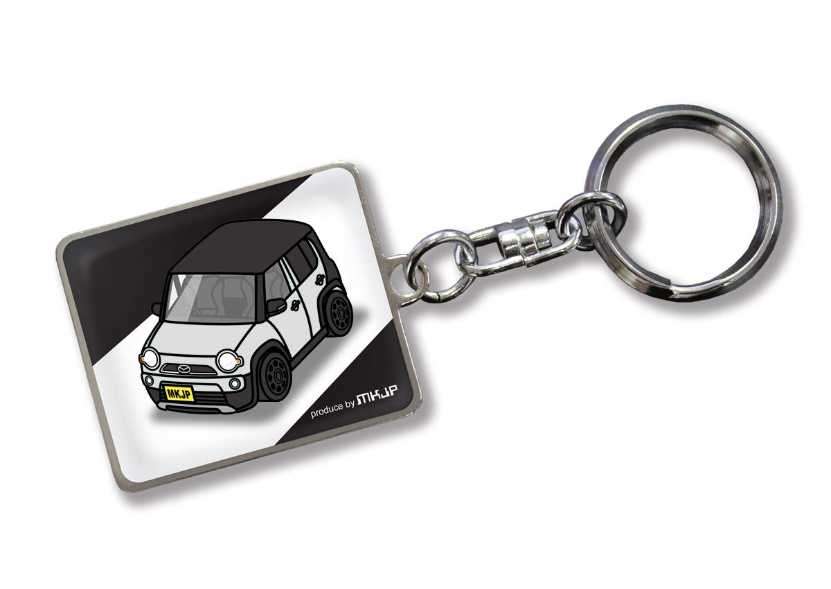 

MKJP Custom Key Chain Mazda Flare Crossover MS31S MS41S Type Base: Black, Silver серебряный