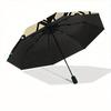 1pc Tribal Pattern Automatic Open/close, All-Season Portable Folding Umbrella, Travel, Everyday, Formal Events - Compact Luxury Parasol, Outdoor Acces