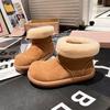 Snow Boots New Winter Warm Boots Thick-soled Birkenstock Short Boots Autumn and Winter Thickened Cotton Shoes