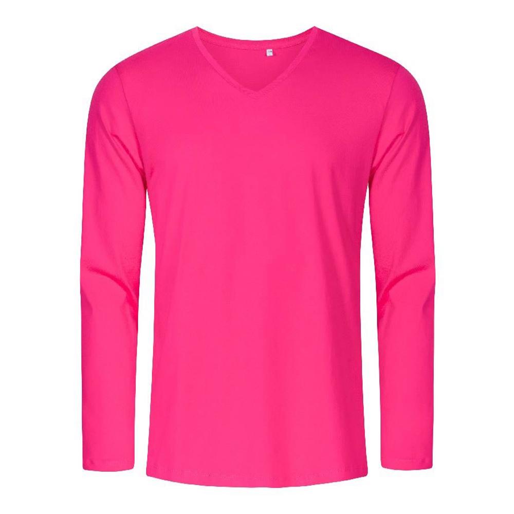 X.O By Promodoro Mens V Neck Long-Sleeved T-Shirt