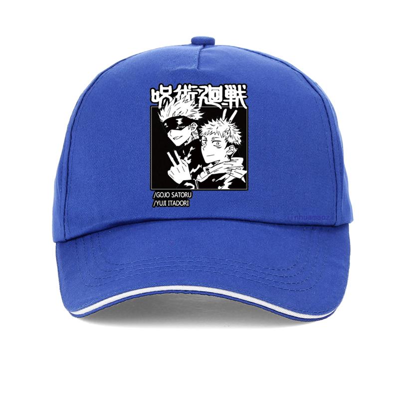 Anime Gojo Satoru Hat Fashion Men Jujutsu Kaisen Baseball Cap Summer Unisex Casual Jujutsu Kaisen Adjustable Snapback Hats