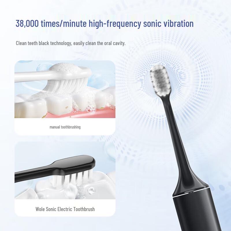 Wolo Sonic Electric Toothbrush Set