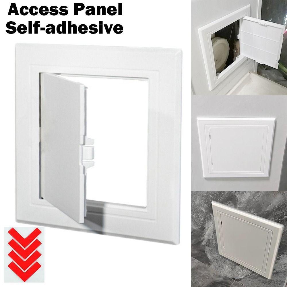 Pannello di Ispezione Bianco Universale Porta in Plastica Rimovibile sportello di Apertura Piastra di Copertura Foro di Ispezione Porte Parete Soffitto