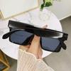 1Pc  Oversized Square Sunglasses Children Retro Mirror Lens Eyewear Shades Uv400 Protection Punk Sun Glasses