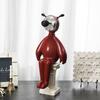 Modern Minimalist Resin Sculpture Decor Living Room Office Home Styling Small Art Figurine Lightweight Decorative Accent