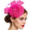 Elegant Hårband Dam Fascinator Huvudbonad Handgjort Håraccessoar För Bröllopsfester Och Temafester