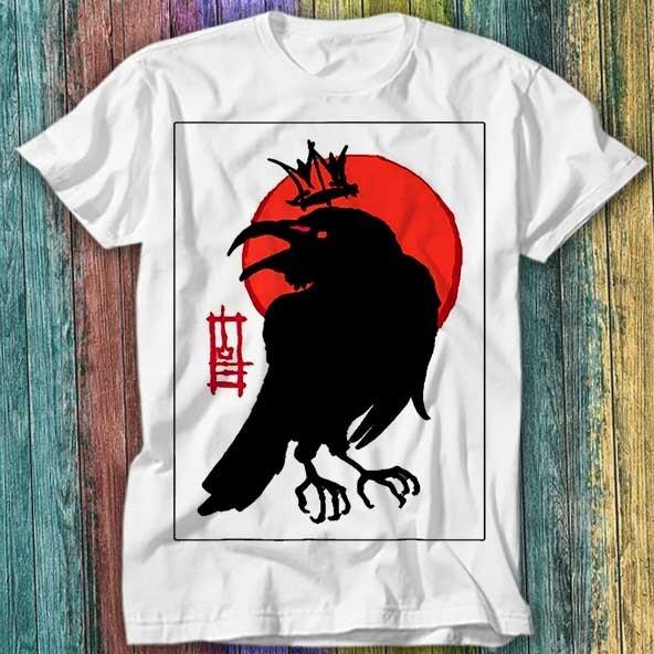 King of the Corvids for Fans of Crows and Ravens T Shirt Top Tee 585