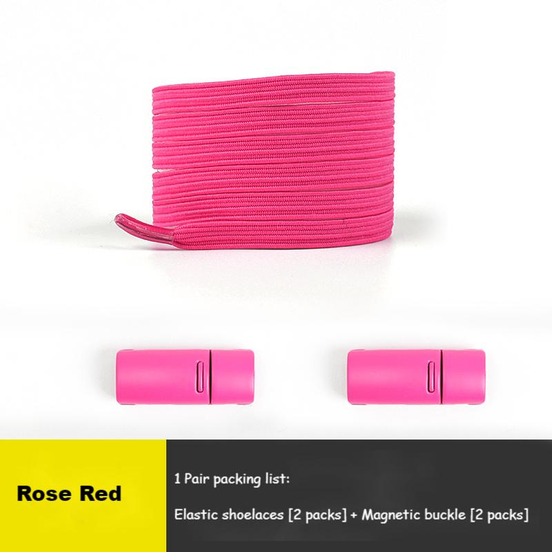 Magnetic Lock Laces without ties Sneakers for Shoelaces Elastic No Tie Shoe laces Kids Adult Quick Shoe lace Rubber Bands