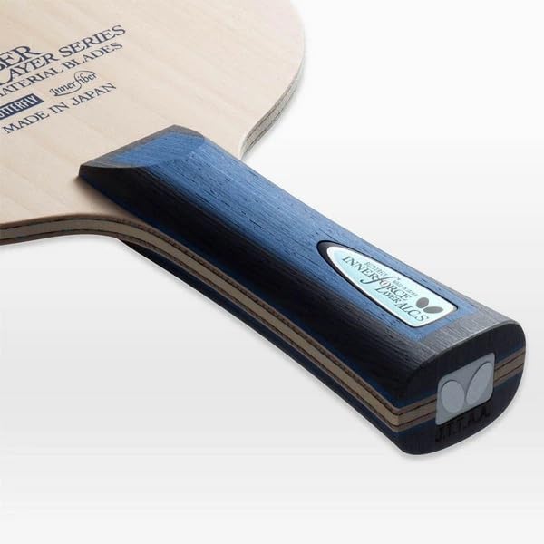 Table Tennis Racket with Table Tennis Butterfly Inner Force Layer Sticker, ALC-S (FL)