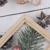 1/12 Dollhouse Miniature Wood Photo Frame Simulation Furniture Model Accessories
