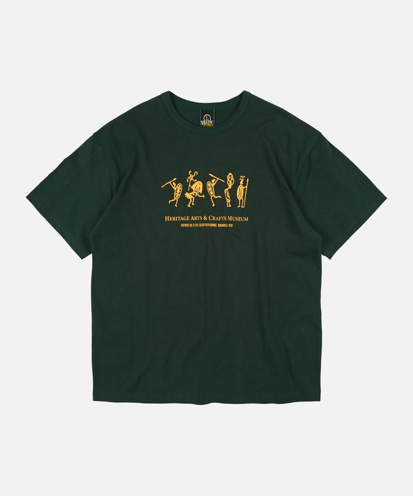 FRIZMWORKS Hacm Souvenir Half Tee _ Green