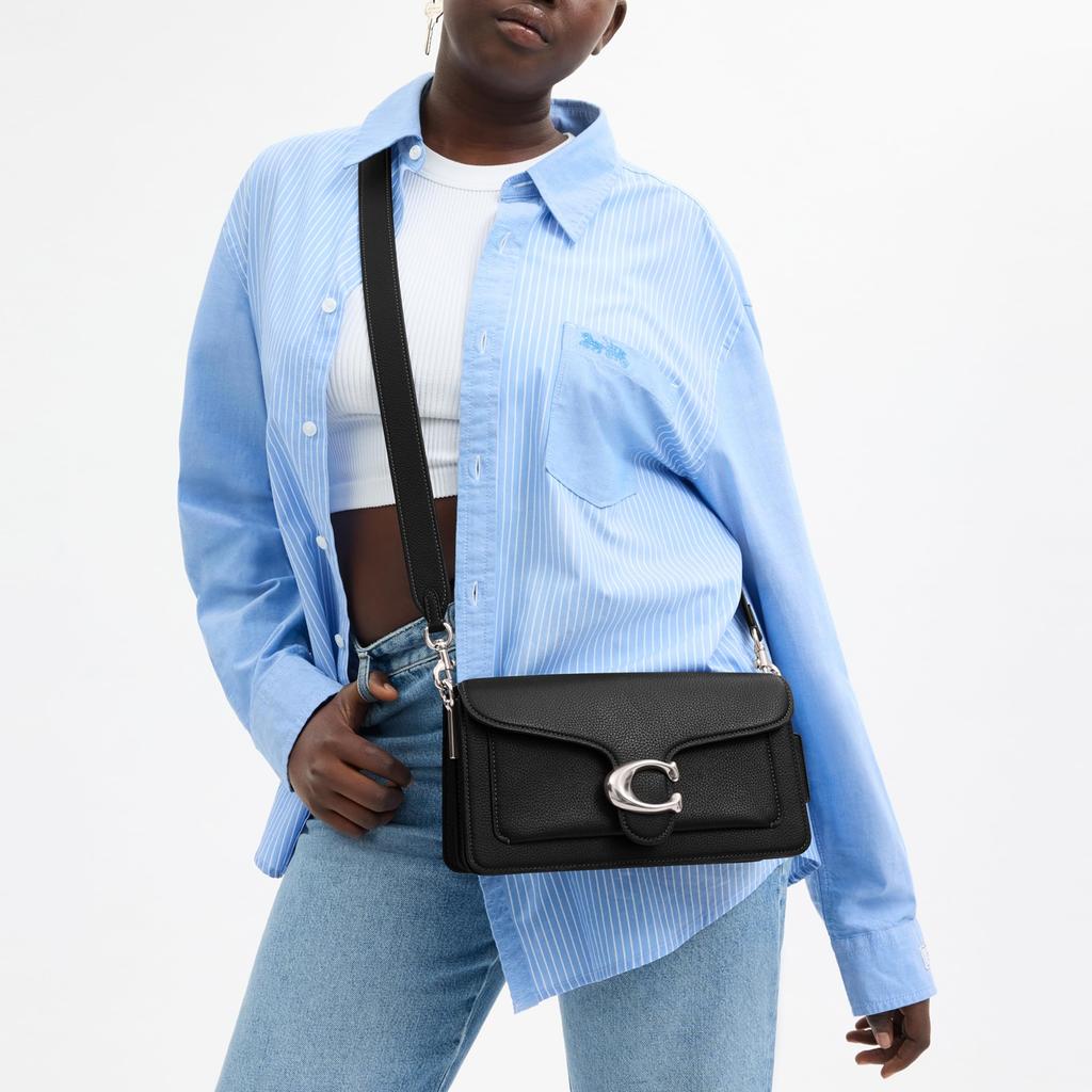 Coach Tabby Shoulder Bag 26 Black Black