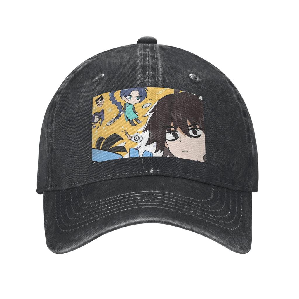 Scissor Seven Action Manga Cartoon Baseball Caps Fashion Denim Hats Outdoor Adjustable Casquette Sports Baseball Cowboy Hat