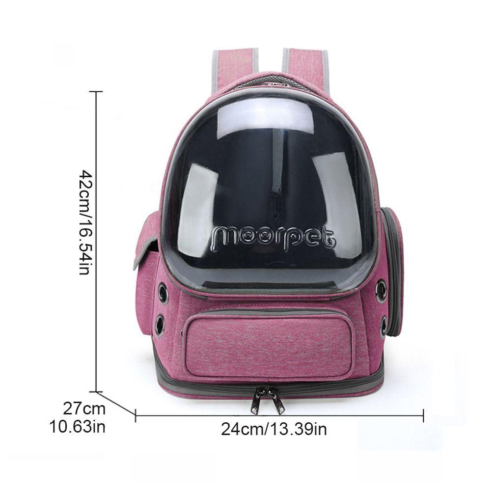 Breathable Cat Space Capsules Large Capacity Pet Double Shoulder Bag Sturdy Pet Backpack  Cat/Puppy