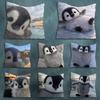 Cute little penguin Pillow Case For 30x30cm45x45cm55x55cm For Home Bedroom Decoration And Protector