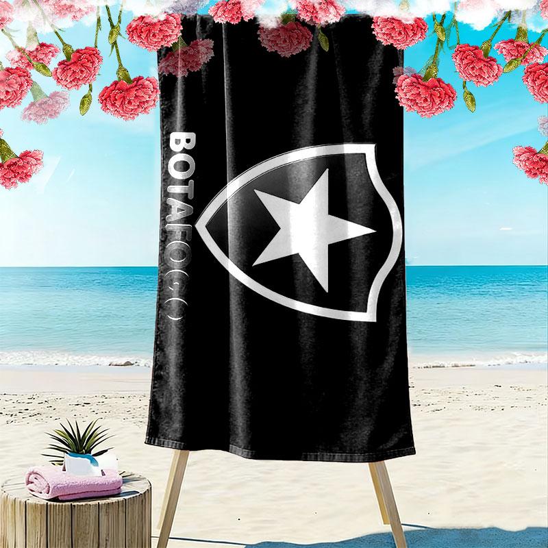 Botafogo FR Print Beach Towel, Large Soft Quick Dry Towel for Beach Camping Swimming
