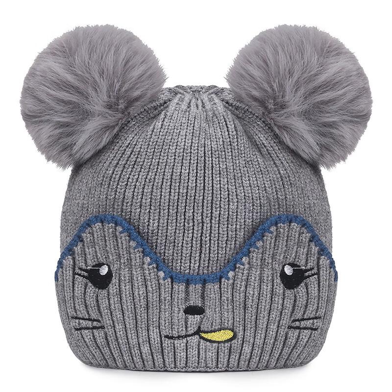 

Children s Cute Cartoon Knit Hat One Size
