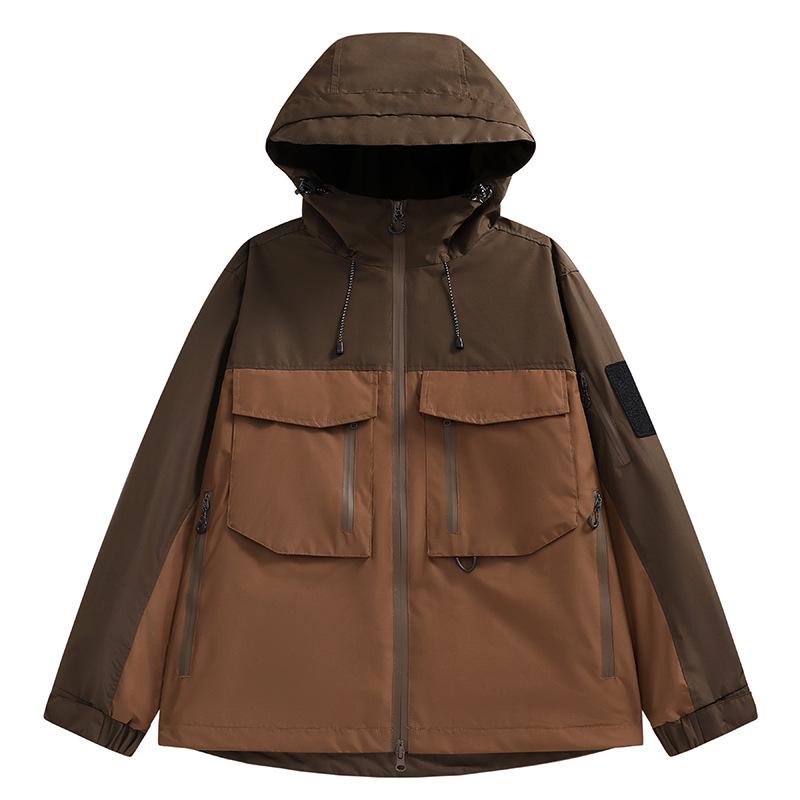 Ny Herr Berg Utomhus Klättring Jacka Dun Hardshell Tvådelat Set Tung Berg Tre-i-ett Jacka