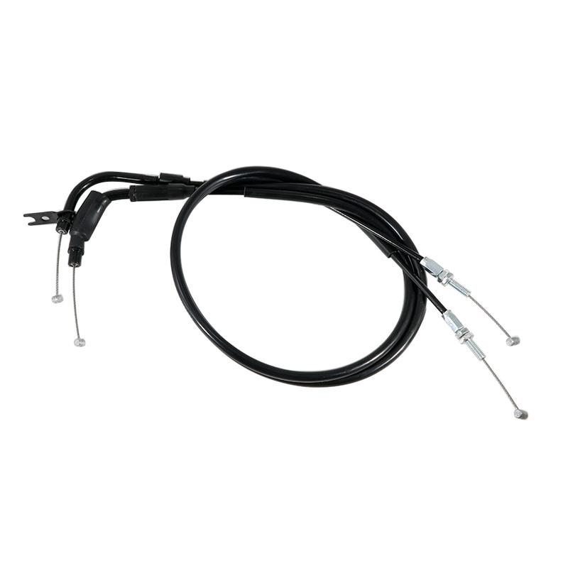 Motorcycle Push&Pull Throttle Cable Line Wires Parts For Suzuki GW250 Inazuma 2014-2017 OEM:58300-48HA0 58300-48HE0 58300-48HB0
