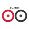 Glass Top Cover Cookware Parts Kitchen Acceesories Cover Lids Silicone Rim Universal Lid Pot Lid for Frying Pan Skillets Wok