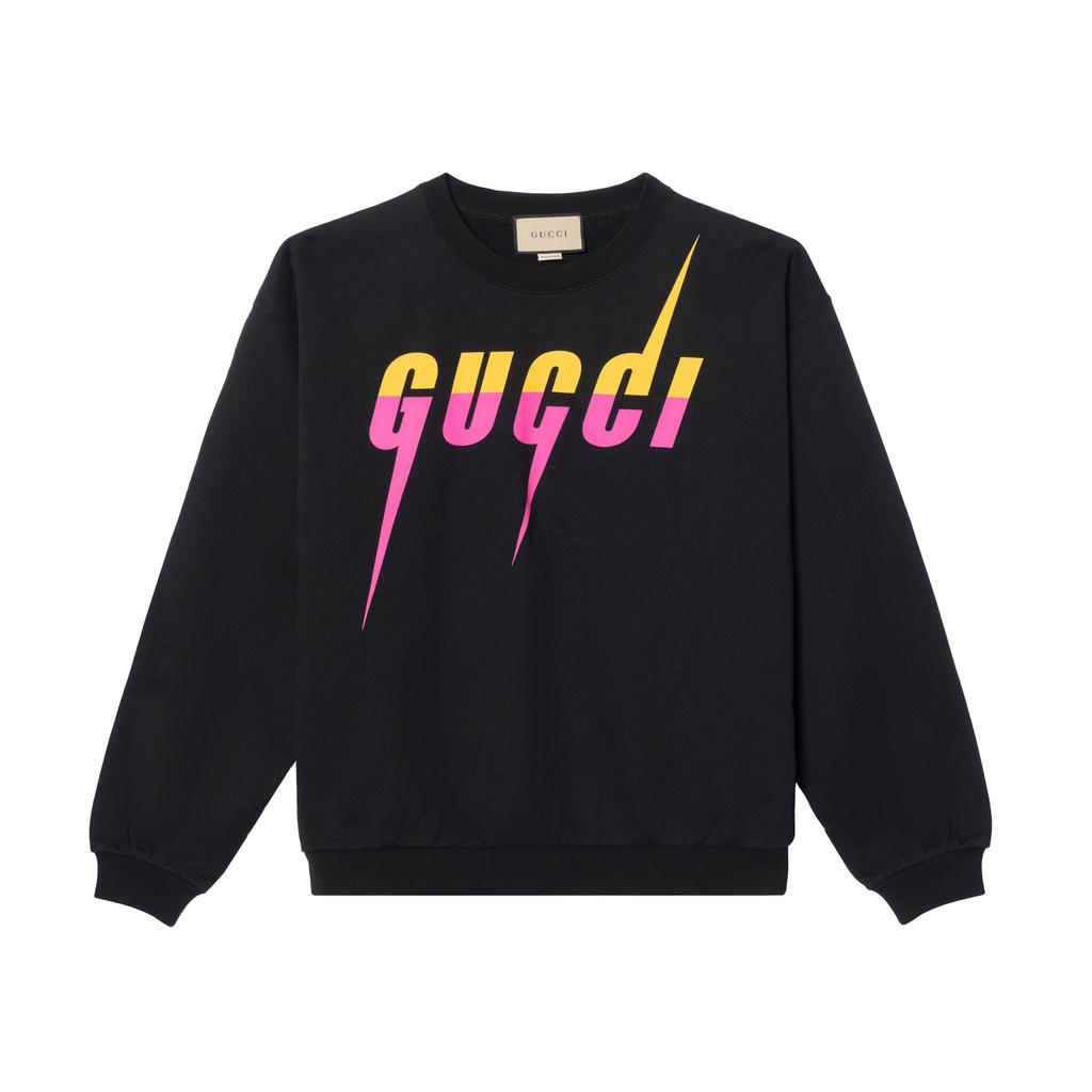 Gucci Blade Logo-print Cotton Sweatshirt 715919-XJFL9-1152