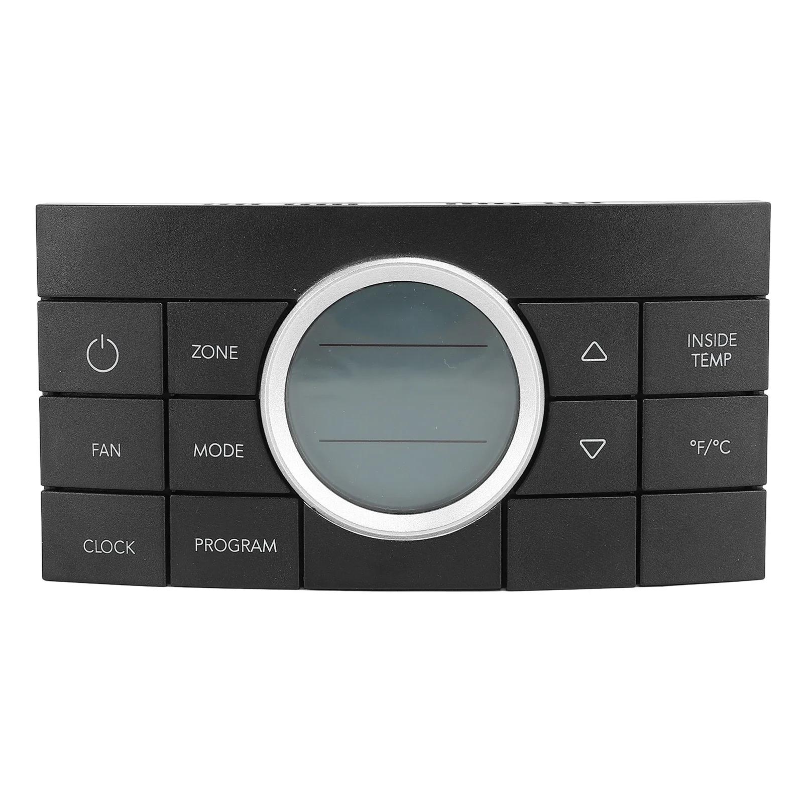 

RV AC Thermostat Enhanced Comfort 3314082.000 10 Button RV Thermostat Control for 5403XX 6418XX Air Conditioner Series чорний