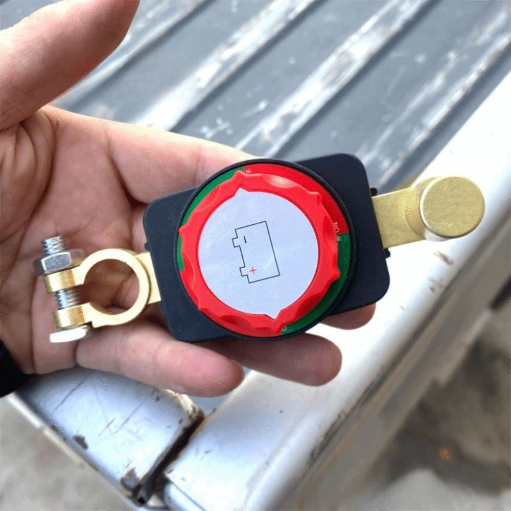 12V24V Car Battery Disconnect Switch Large Round Cover Leakage Protection Truck Battery Disconnect Switch Thickened
