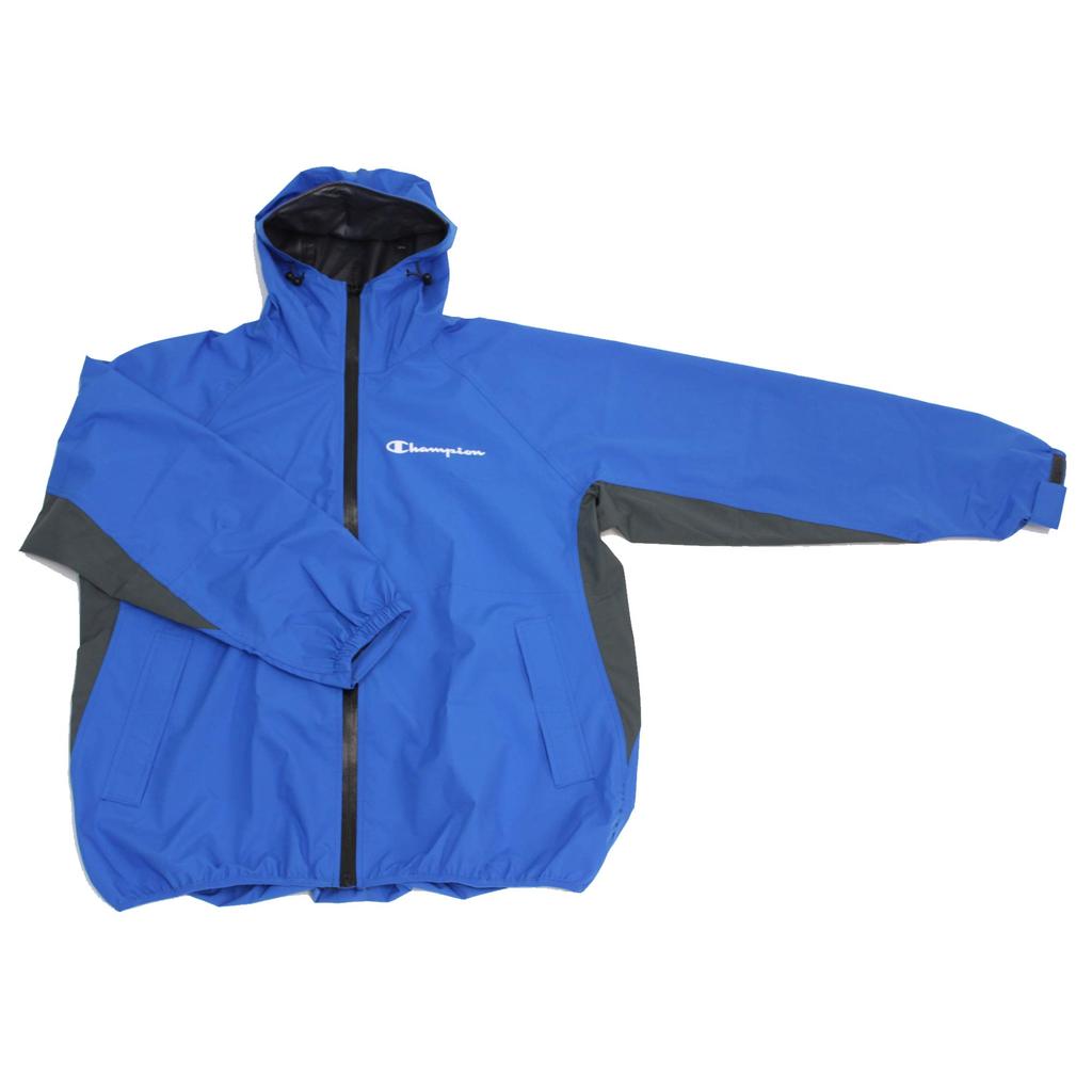 Champion Stretch Rain Suit for Men & Women, Blue, Size LL, Waterproof Top & Bottom Set, Unisex Rainwear CHU18STLL