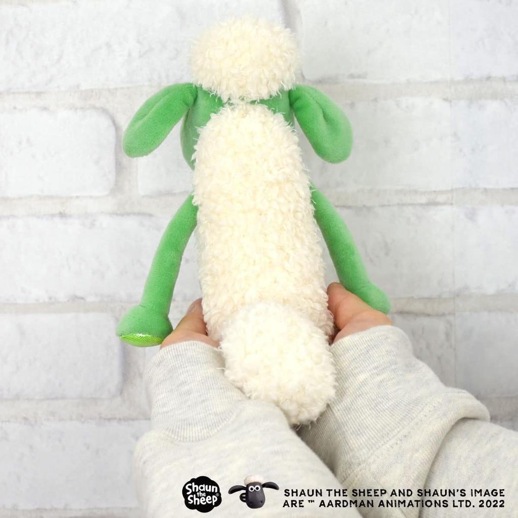 Shaun the Sheep Plush Toy 25cm Limited Edition Color 15th Anniversary [NICI] Green/Glitter