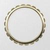 Boucheron Quatre Court Paris Medium Ring K18 Yellow Gold #4.9(US Size) 3.35g Women Used
