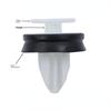 Universal Car Door Panel Clip - Reinforced Plastic Fixing Buckle for A-Pillar, Interior Trim, and Side Skirt.