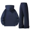 Sweatshirt Set for Men and Women, Casual Sports Set, Hooded Sweatshirt Two-piece Set, Loose Fitting Set