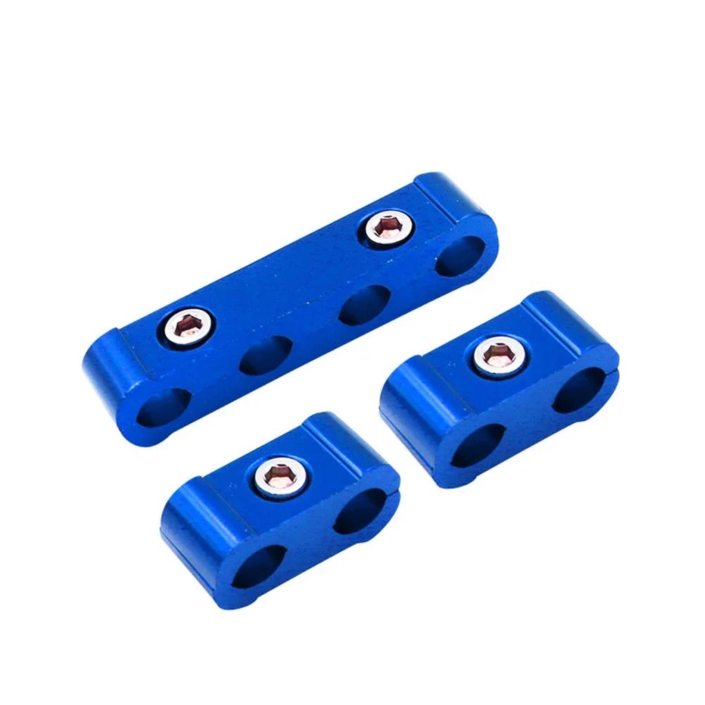 Universal 8/9/10mm Aluminum Car Spark Plug Wire Separator Mulitp-Color Spark Wire Line Clamp Auto Engine Modified Accessories