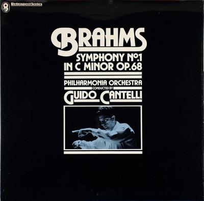 LP Record BRAHMS. PHILHARMONIA ORCHESTRA COND - Symphony No. 1 In C Minor Op. 68 SH314 WORLD RECORD CL 1979 UK Classical Used