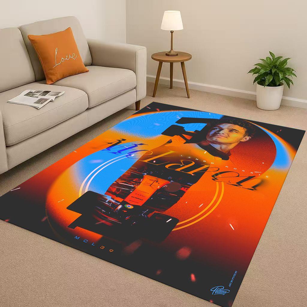 27 Style Racing Car Racer Driver Star Living Room Non-Slip Area Rug Carpet for Bedroom Playroom Sofa,Home Decor Doormat Kids