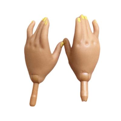 Original Rainbow Doll Ersatzhände Schwarz Weiß Braun Hautton Puppen Spielen DIY Zubehör