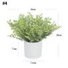 Fake Plant Potted Workspace Table Accessorie Wedding Accessorie Artificial Flower Ornament Household Decoration Room Desktop Decor