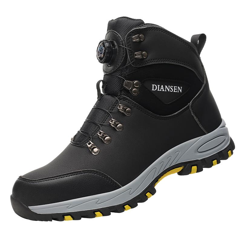 Rotating Button Safety Shoes Men Work Sneakers Indestructible Shoes Puncture-proof Protective Shoes Work Boots Tactical Boots