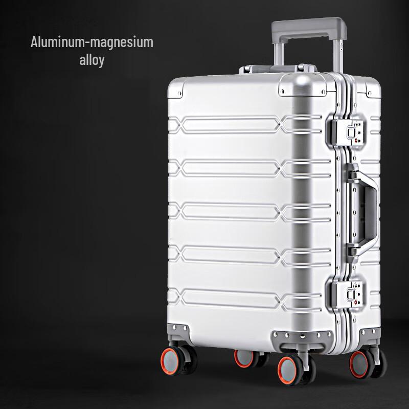 LETOO Aluminum Magnesium Alloy Spinner Luggage