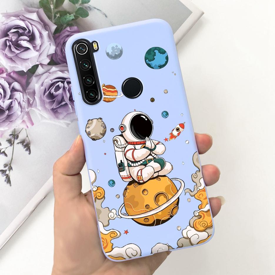 For Xiaomi Redmi Note 8 Case Redmi Note 8T Cute Astronaurts Cartoon Cover Soft TPU Phone Case For Redmi Note 8 Pro Note8 T Shell