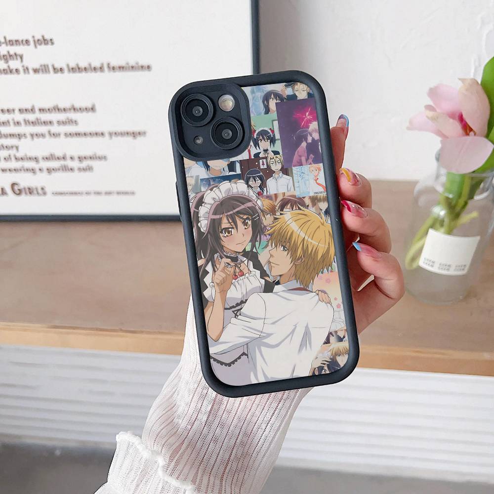 

Kaichou Wa Maid-Sama For IPhone 17 Pro Max 16 15 14 13 12 11 Plus Black Soft Phone Cover iPhone 17 Pro