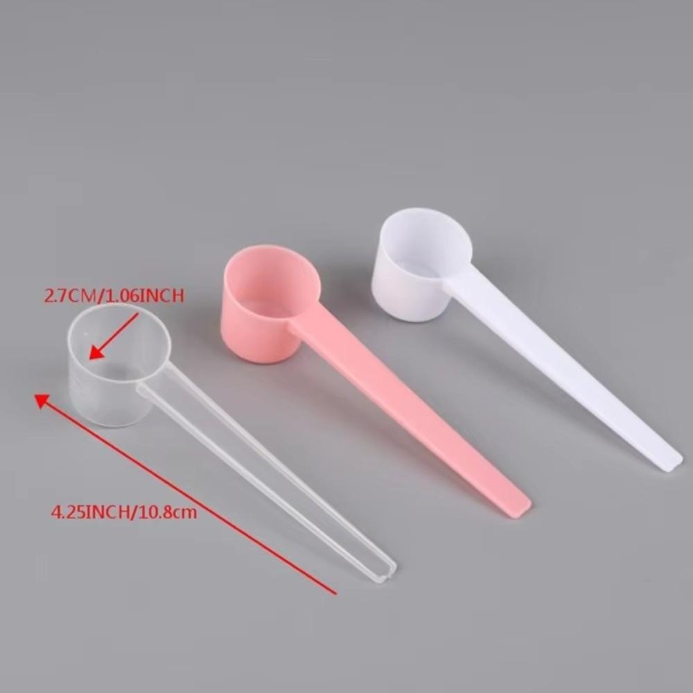 10Pcs PP Plastic Powder Scoop 5g Facial Mask Spoon New Coffee Scoop DIY Use