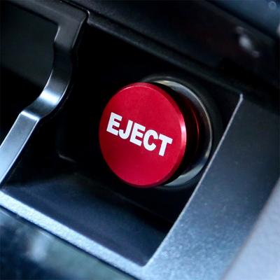 Car Cigarette Lighter Plug Cover FIRE MISSILE EJECT Button Fits Most Automotive Vehicles Boats With Standard 12V Power Source