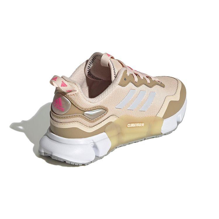 Adidas Climawarm 1.0 Comfortable Versatile Non-Slip Durable Low-Top Running Shoes Kids Sneakers Beige Gold GX9770