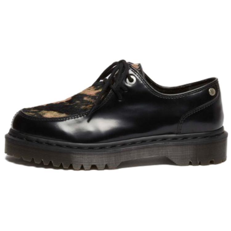

Dr Martens Zeffir 3i Кожаные Оксфорды Унисекс Черный Бежевый Buttero Hair On 31916779 42