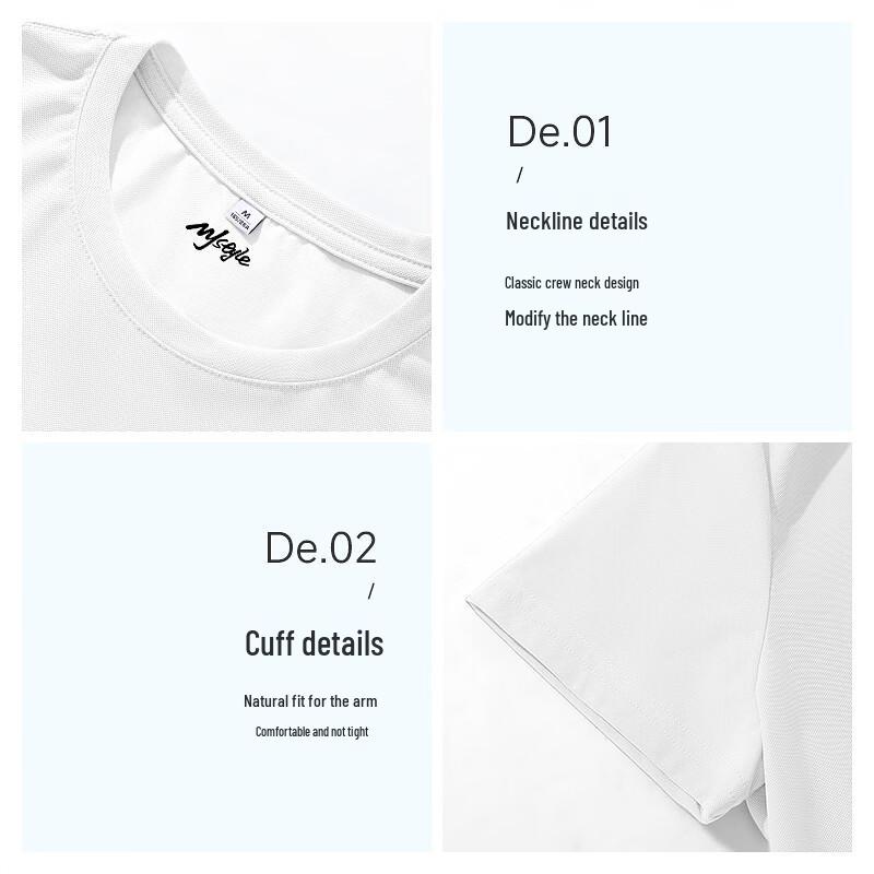 MJ STYLE Women's Pique Fitted Short-Sleeve T-shirt
