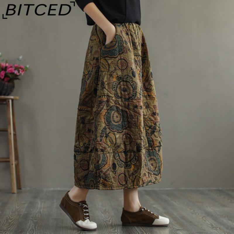 BITCED Damenmode Lässig Sommer Frühling Rock