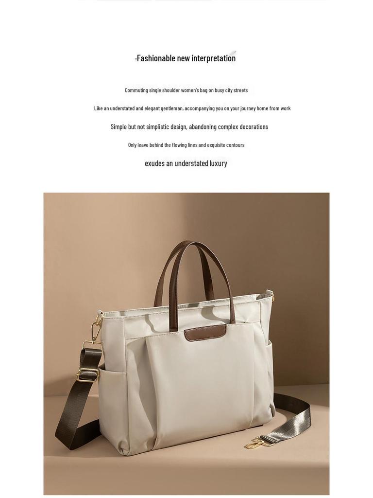 2025 Women's 15.6" Laptop Bag: New Style, Large Capacity, Lightweight, Ideal for Business Commute