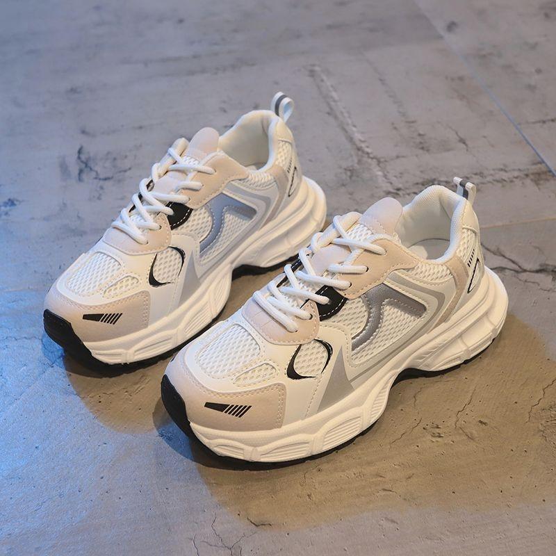 Dad shoes women's shoes new summer versatile white shoes mesh breathable fashion casual sports shoes