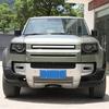 Für Land Rover Defender 90 110 130 2020-2024 PVC Schwarz Auto Frontstoßstange Front Ecke Verkleidung Aufkleber Auto Zubehör